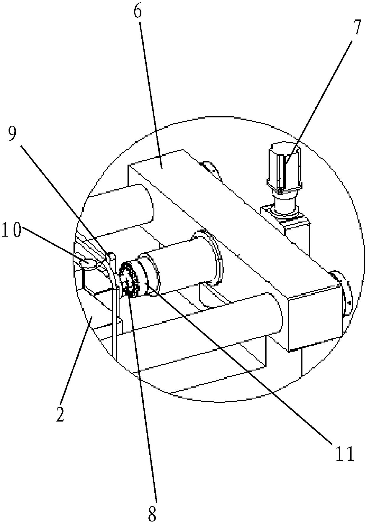 Method for measuring whole-process autogenous volume deformation of concrete