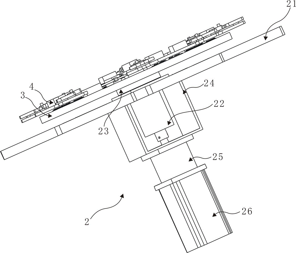 Multi-station automatic parallel feeding device for pattern machine and control method thereof