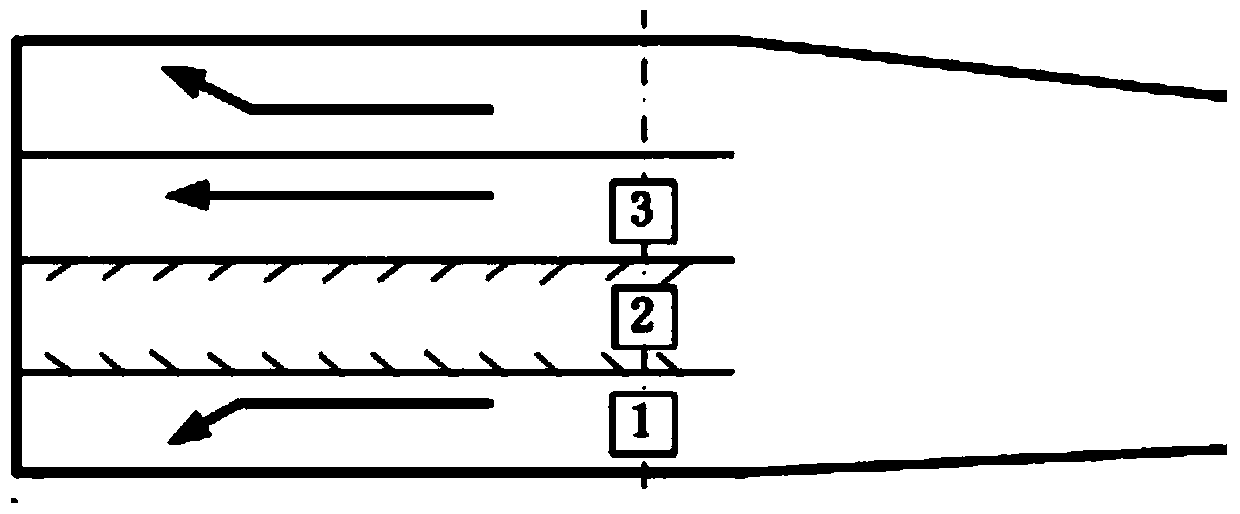Signal timing optimization method based on variable guide lane