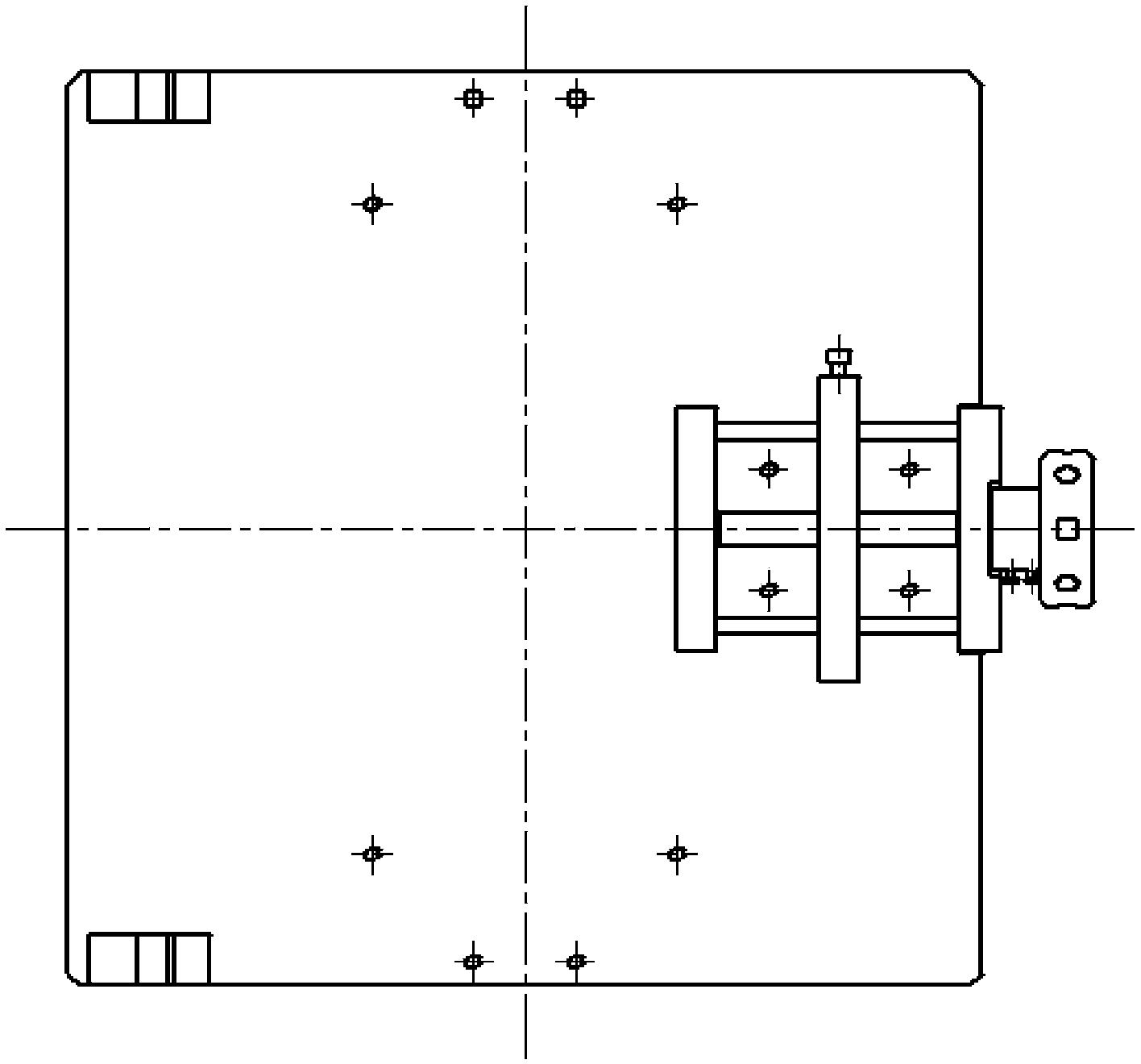 Manual fine adjustment tilt table in crystal orientation instrument