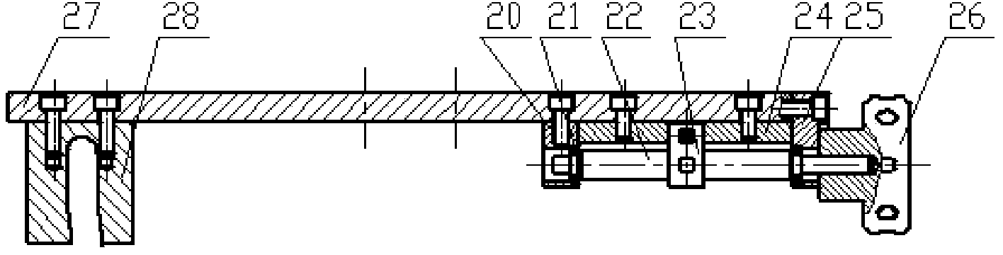 Manual fine adjustment tilt table in crystal orientation instrument