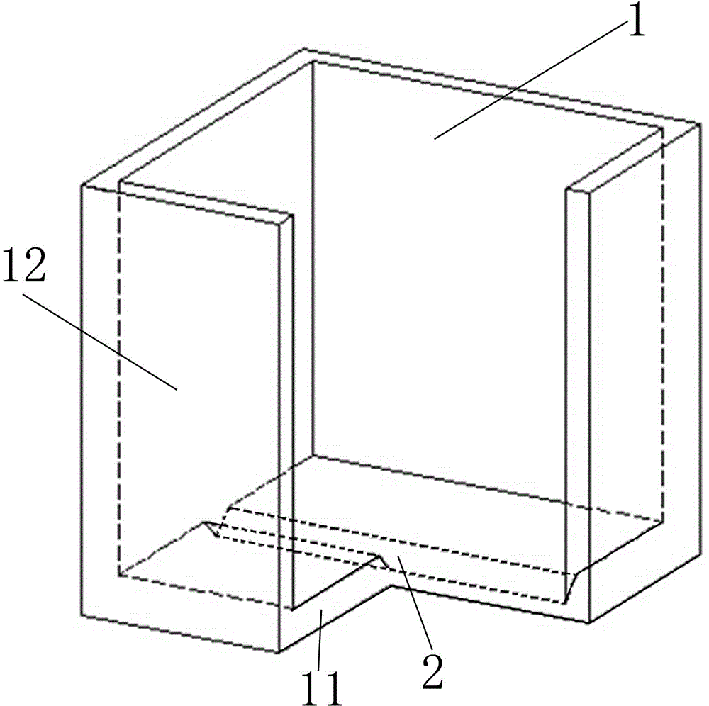 Crucible for preparing polycrystalline silicon ingot and growth method of polycrystalline silicon ingot