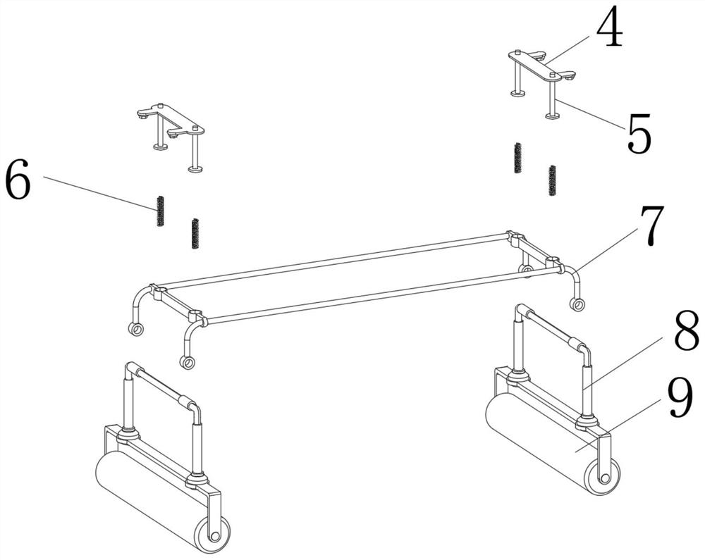 Plastic woven bag leveling device