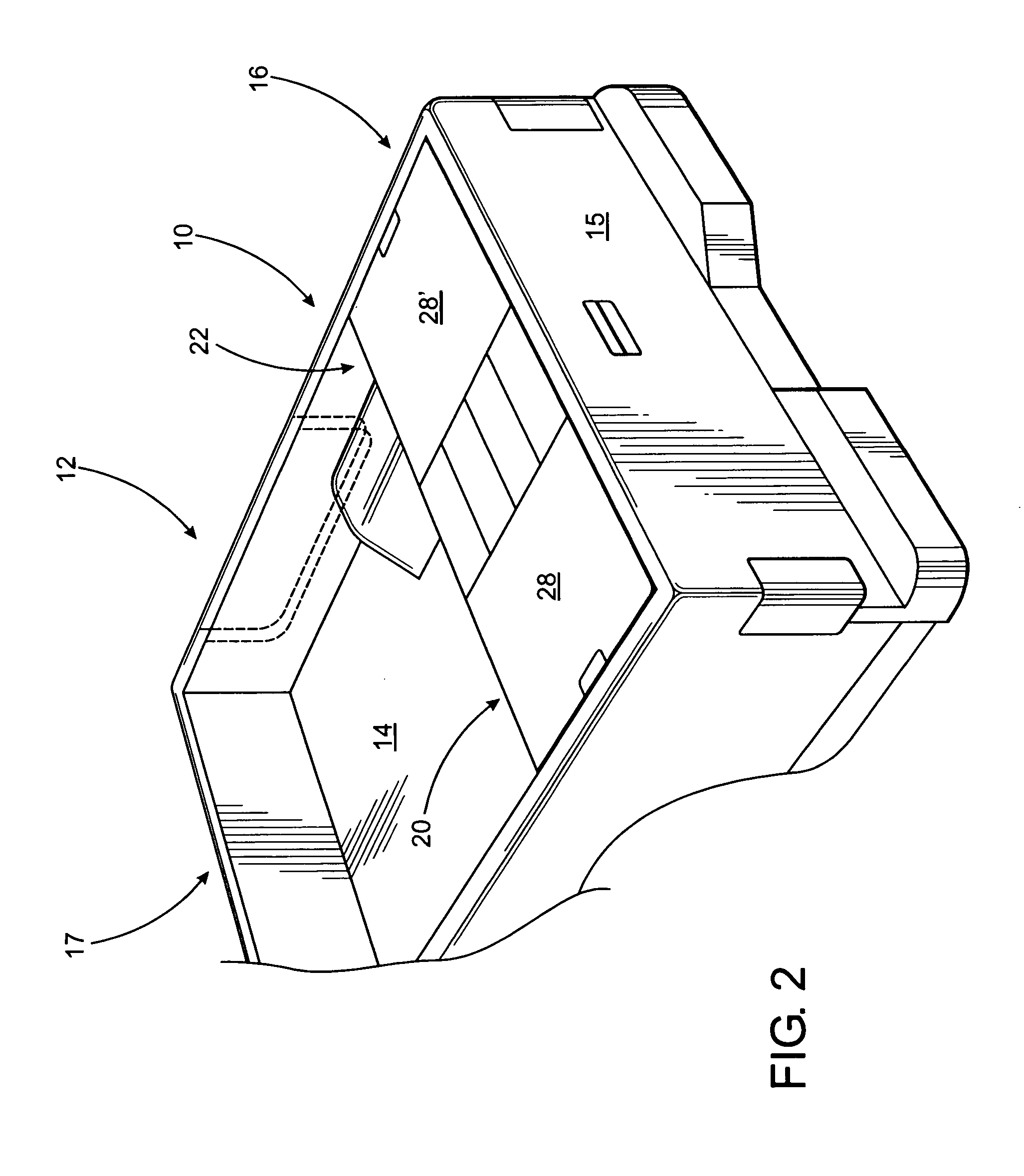 Airflow deflector assembly