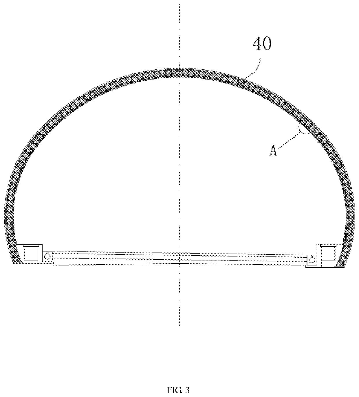Fireproof material and fireproof plate, and fireproof wall structure for tunnel and construction method