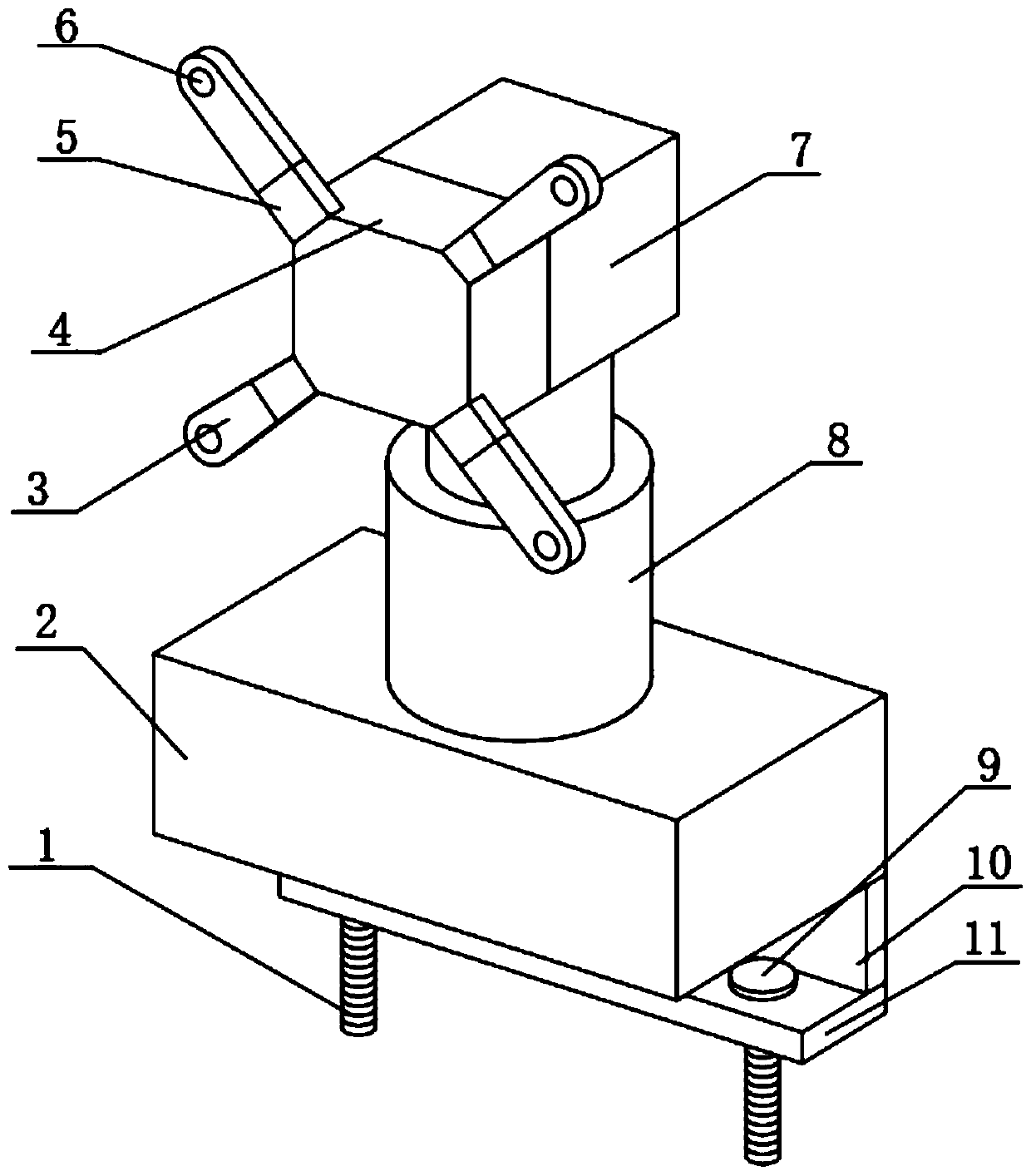 Mounting seat for video communication equipment