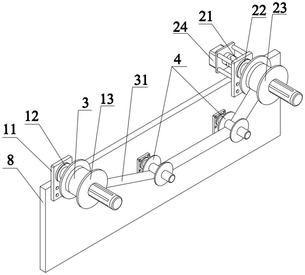 Coil material detection device