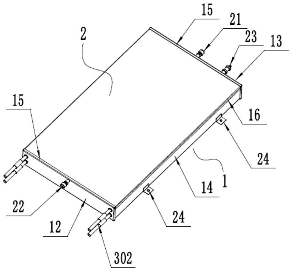 Heat accumulator sealing structure, heat accumulator and outdoor unit