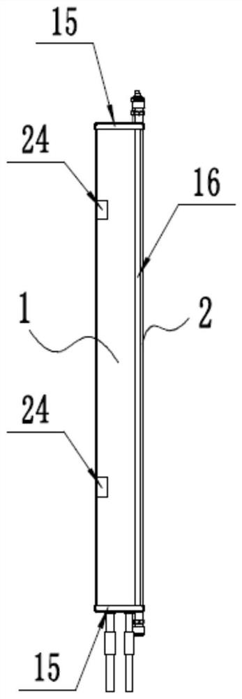 Heat accumulator sealing structure, heat accumulator and outdoor unit