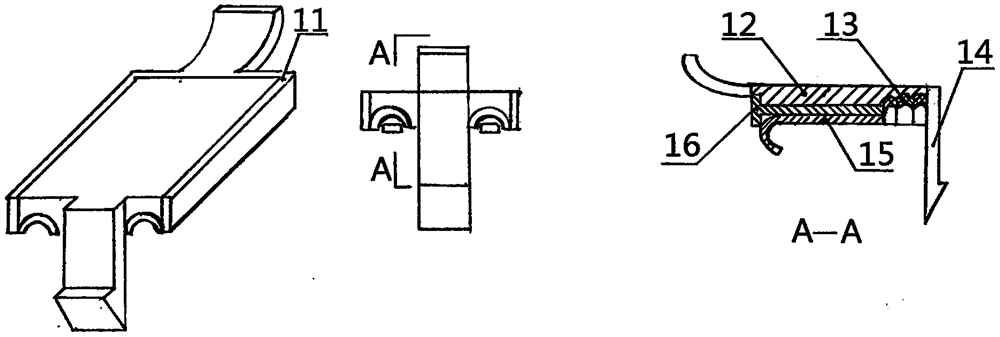 Novel power supply and data connection device