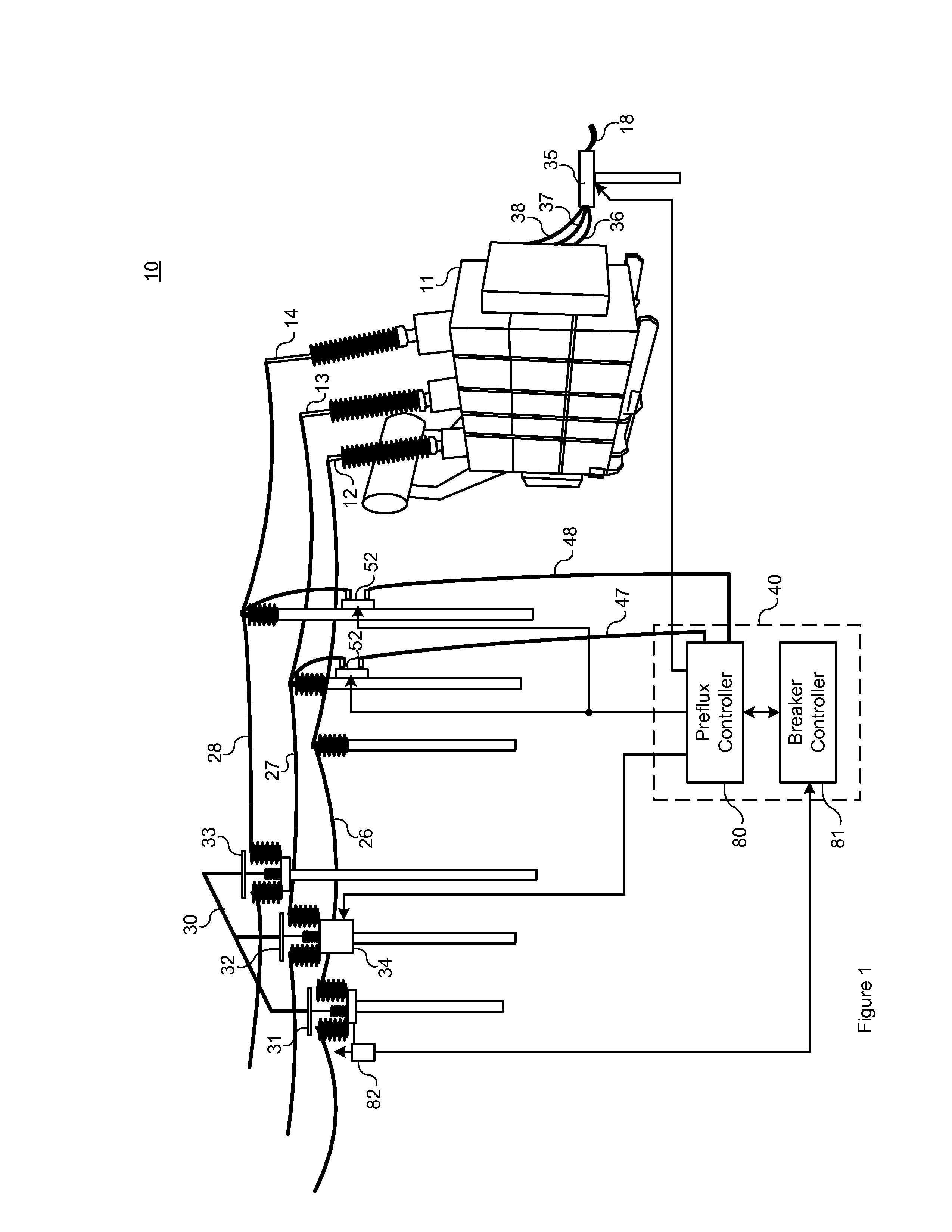 System, Apparatus, and Method for Reducing Inrush Current in a Three-Phase Transformer
