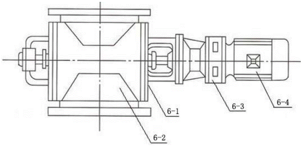 Device and method for regulating potassium feldspar powder size distribution