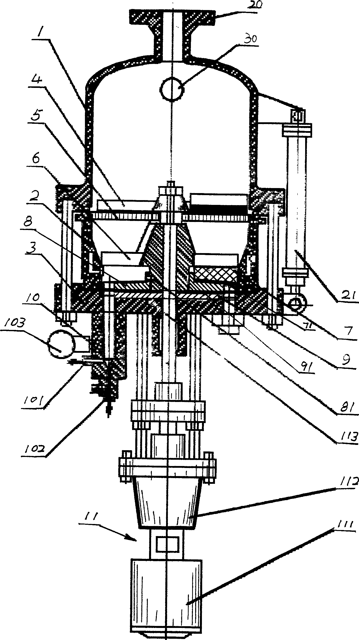 Material feeding device