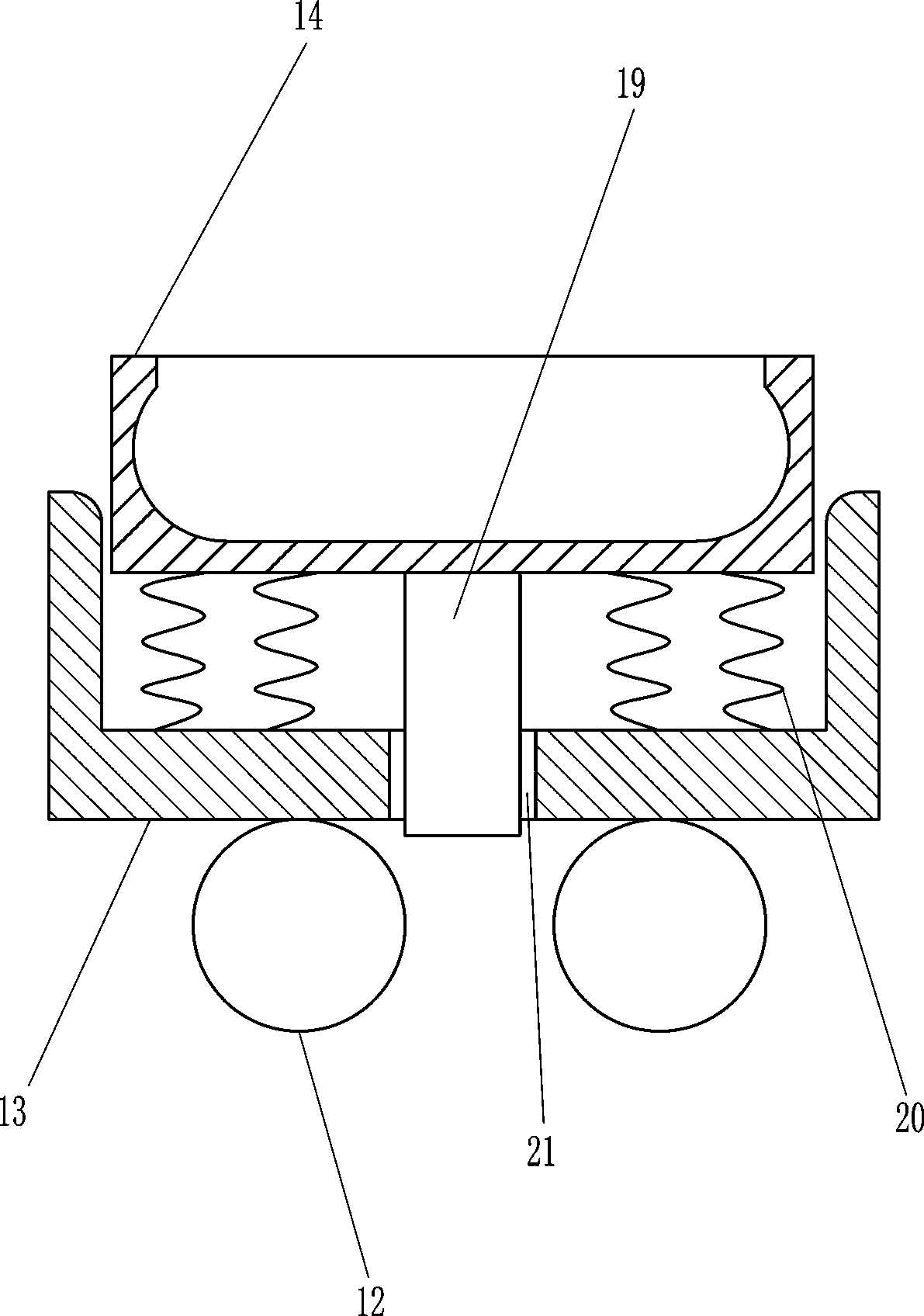 A separate orthopedic leg rehabilitation frame