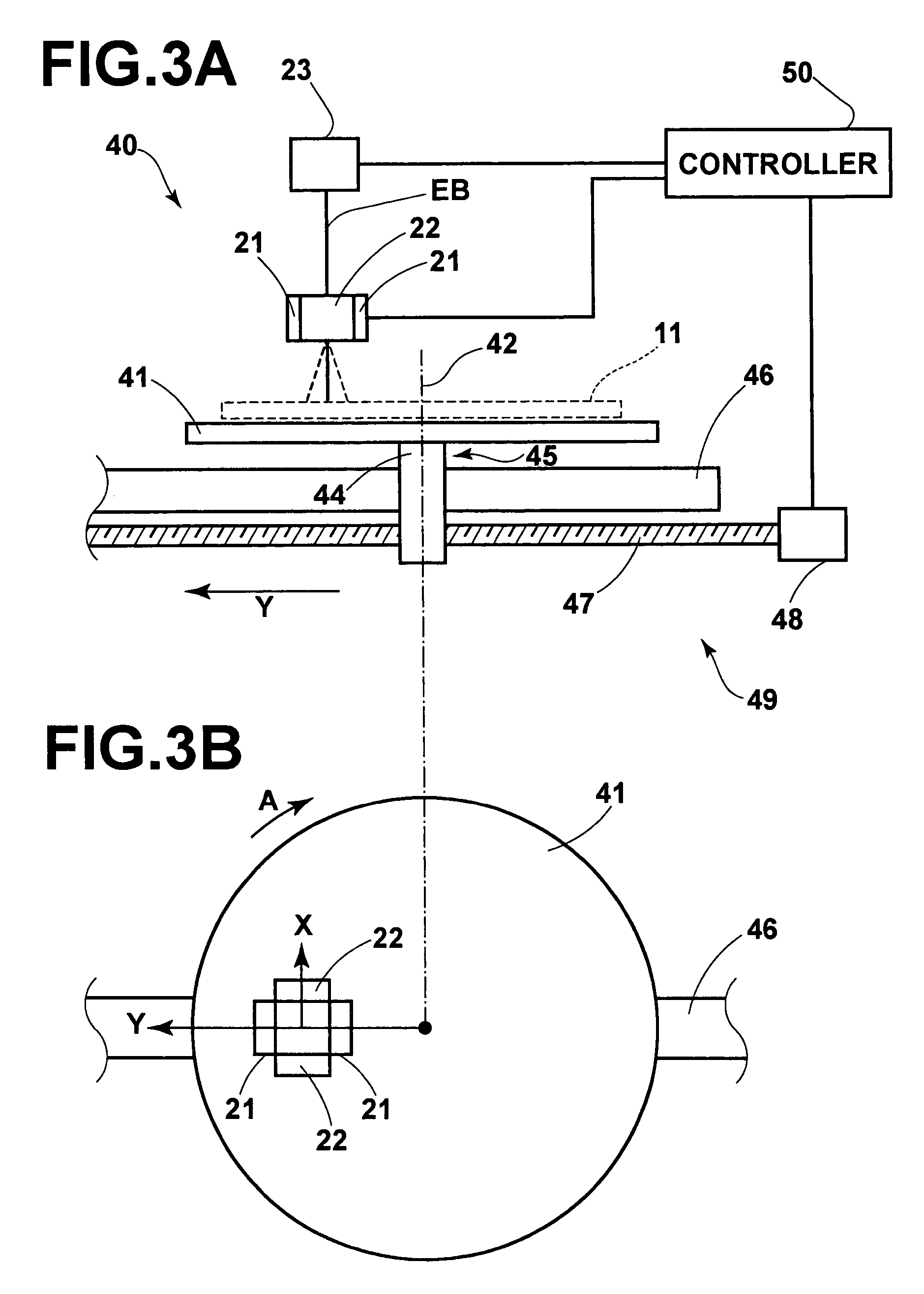 Electron beam lithography method