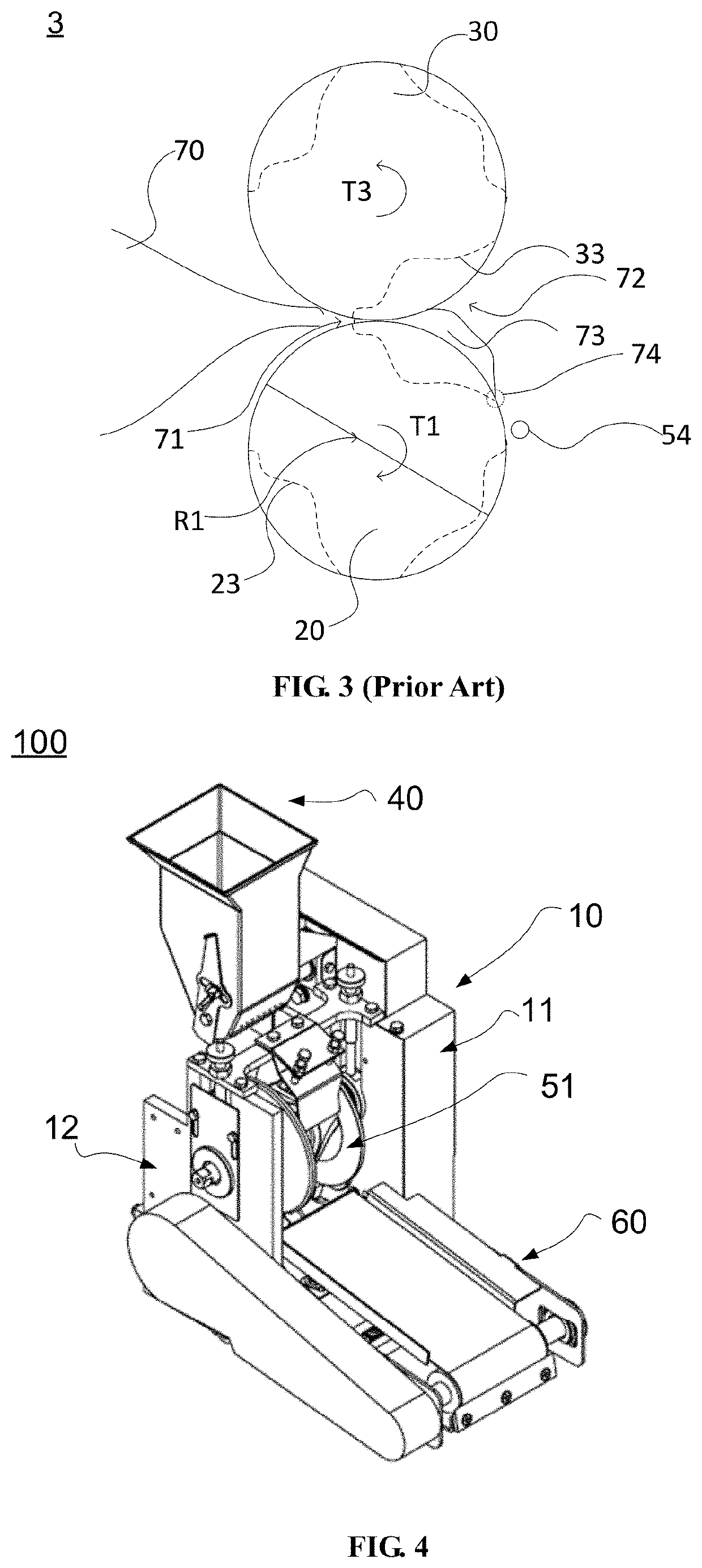 Soft material forming apparatus