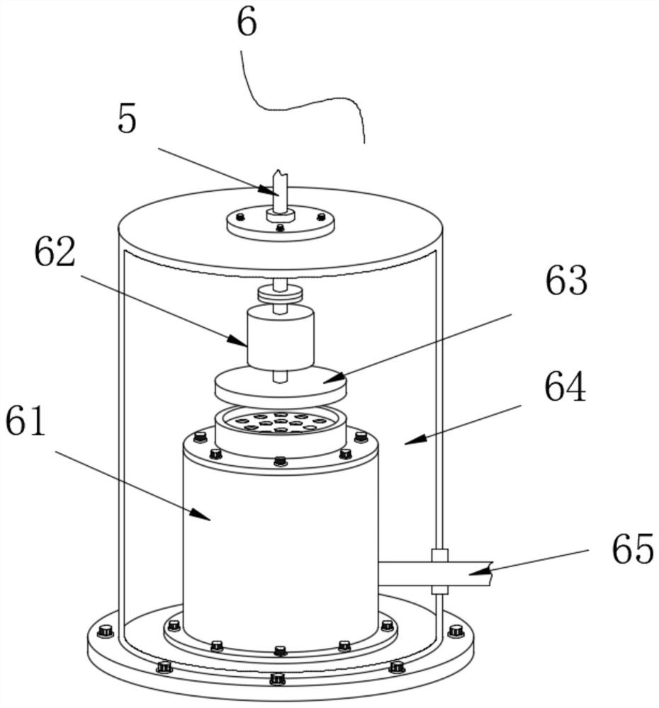 Liquid smoke atomization device based on smoked food processing and atomization method thereof