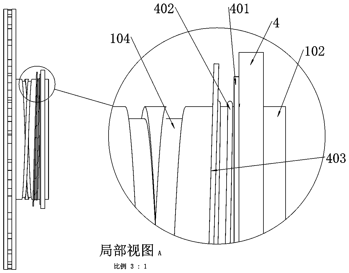 Assembly type anti-lock brake disc