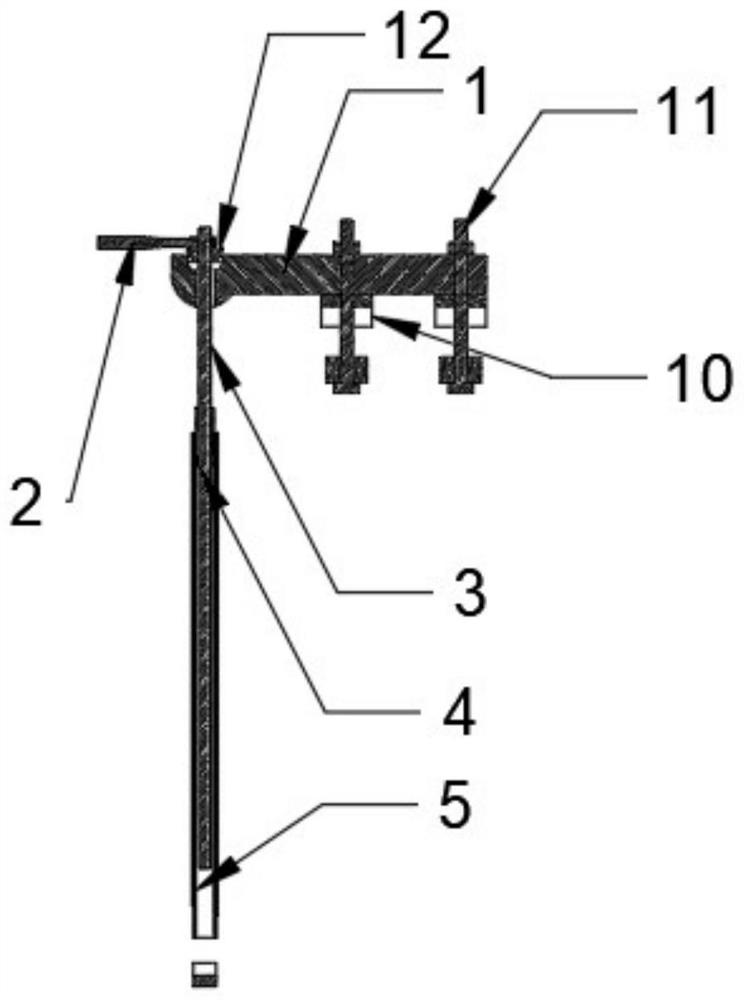 Universal live-line work false carrying device for power transmission line