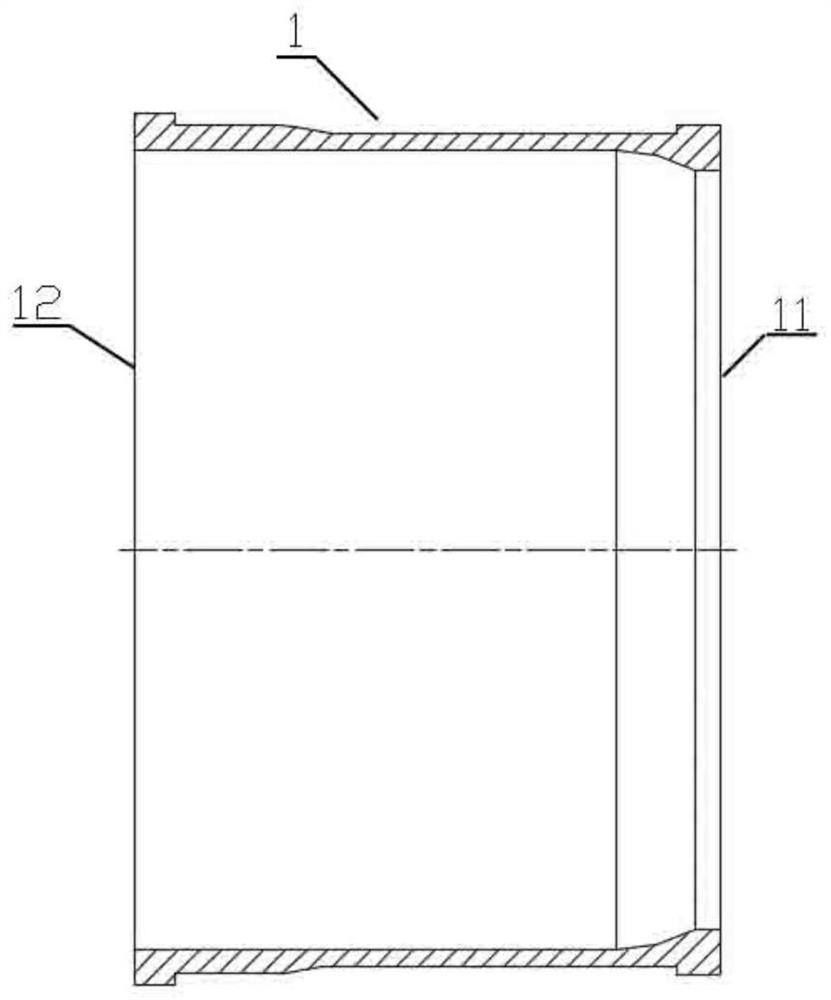 Preparation method of barrel-shaped ZL208 alloy