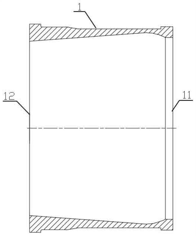 Preparation method of barrel-shaped ZL208 alloy