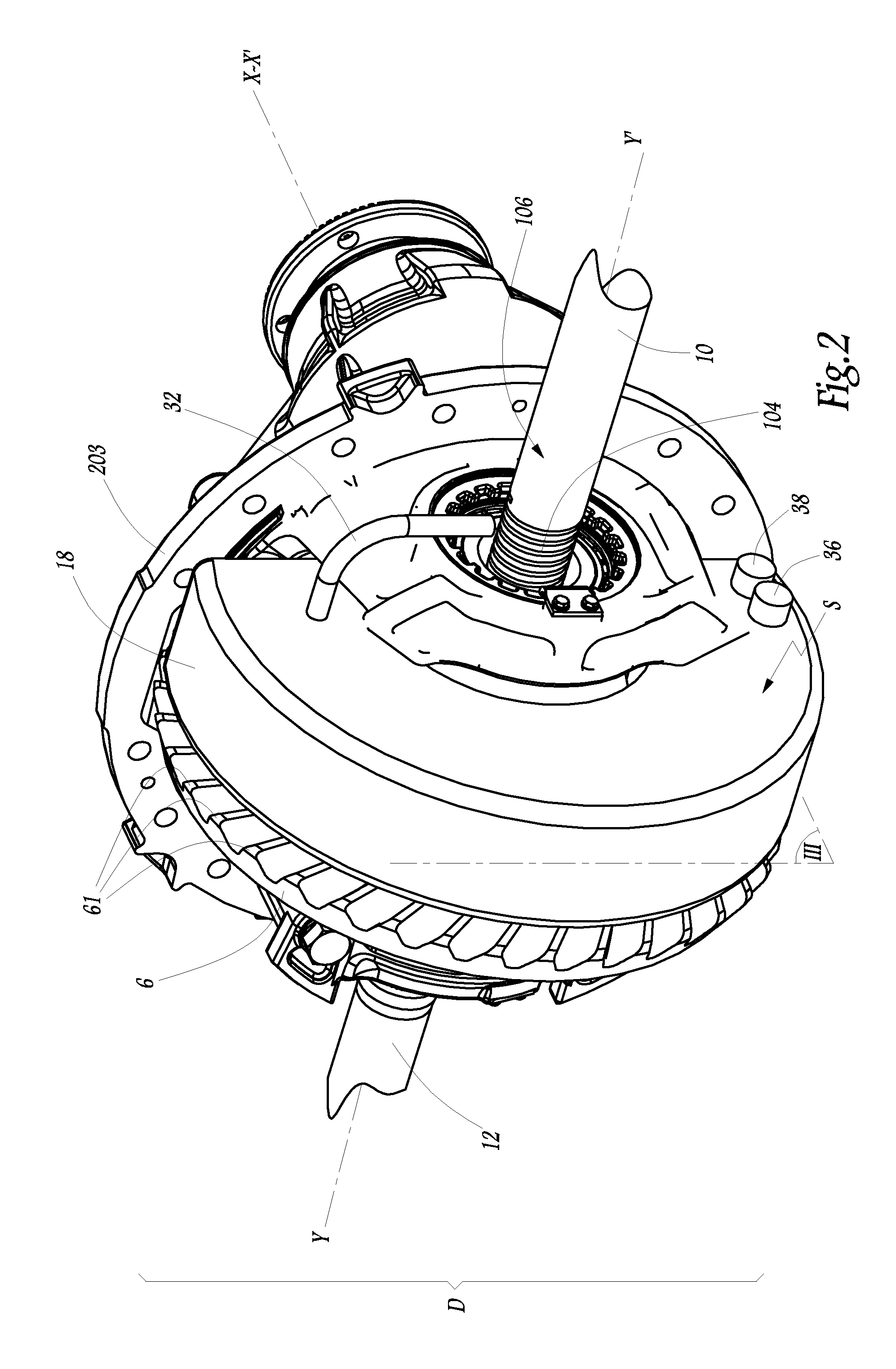 Lubrication system for a differential of a driven axle and automotive vehicle comprising such a lubrication system