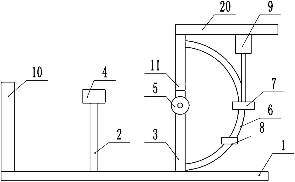 Pipe bending device