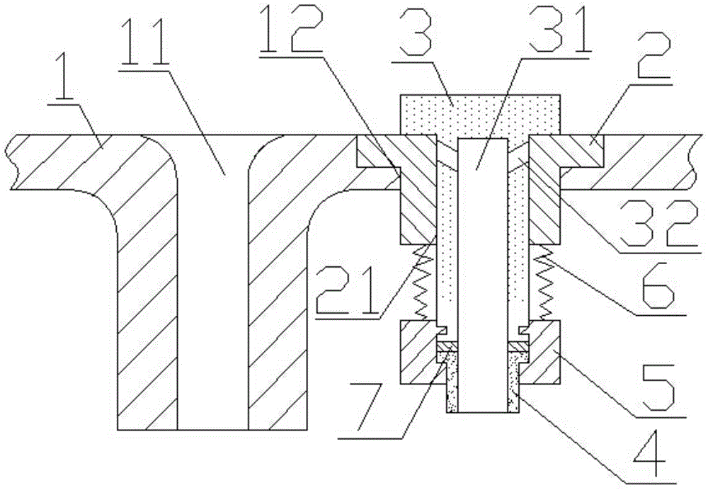 Tundish with molten steel sampling connector