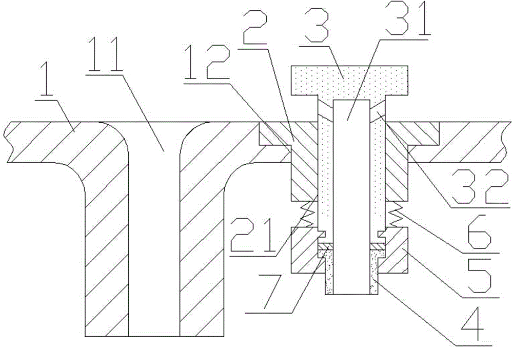 Tundish with molten steel sampling connector