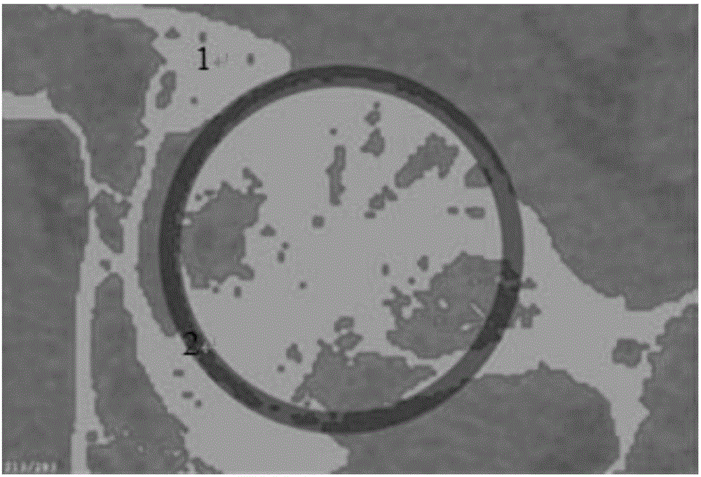 Femur segmenting method in tomographic image