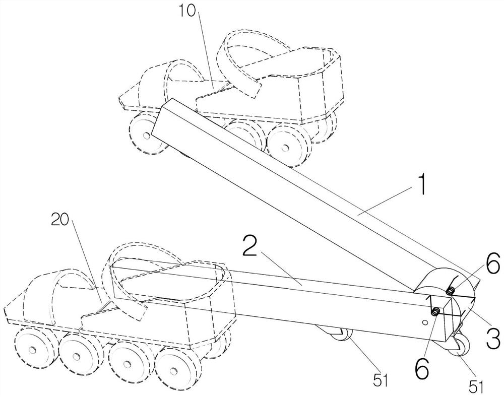 Interconnected weight weight device for power rolling apparatus