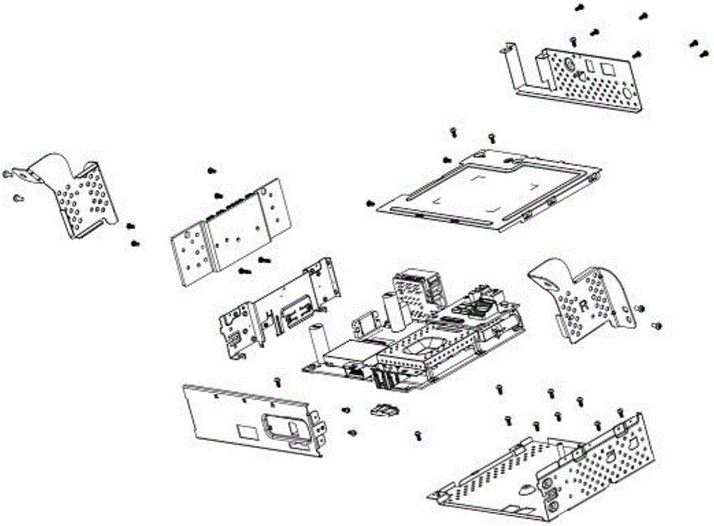 Separated body machine structure for onboard navigation