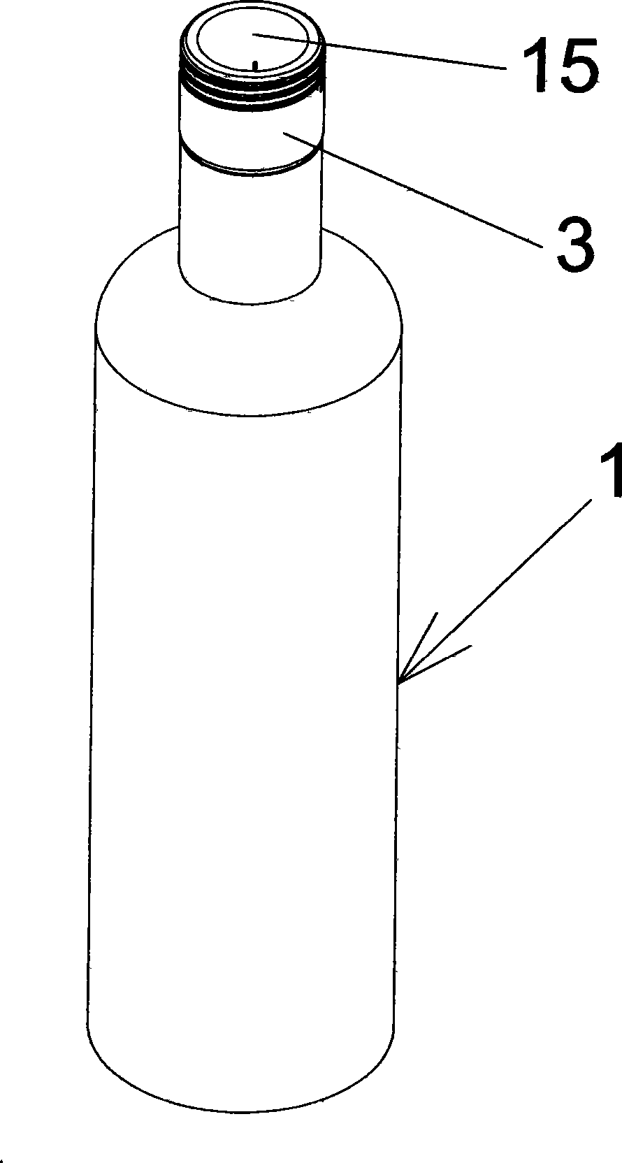 Aluminum screw packaging tank and production method
