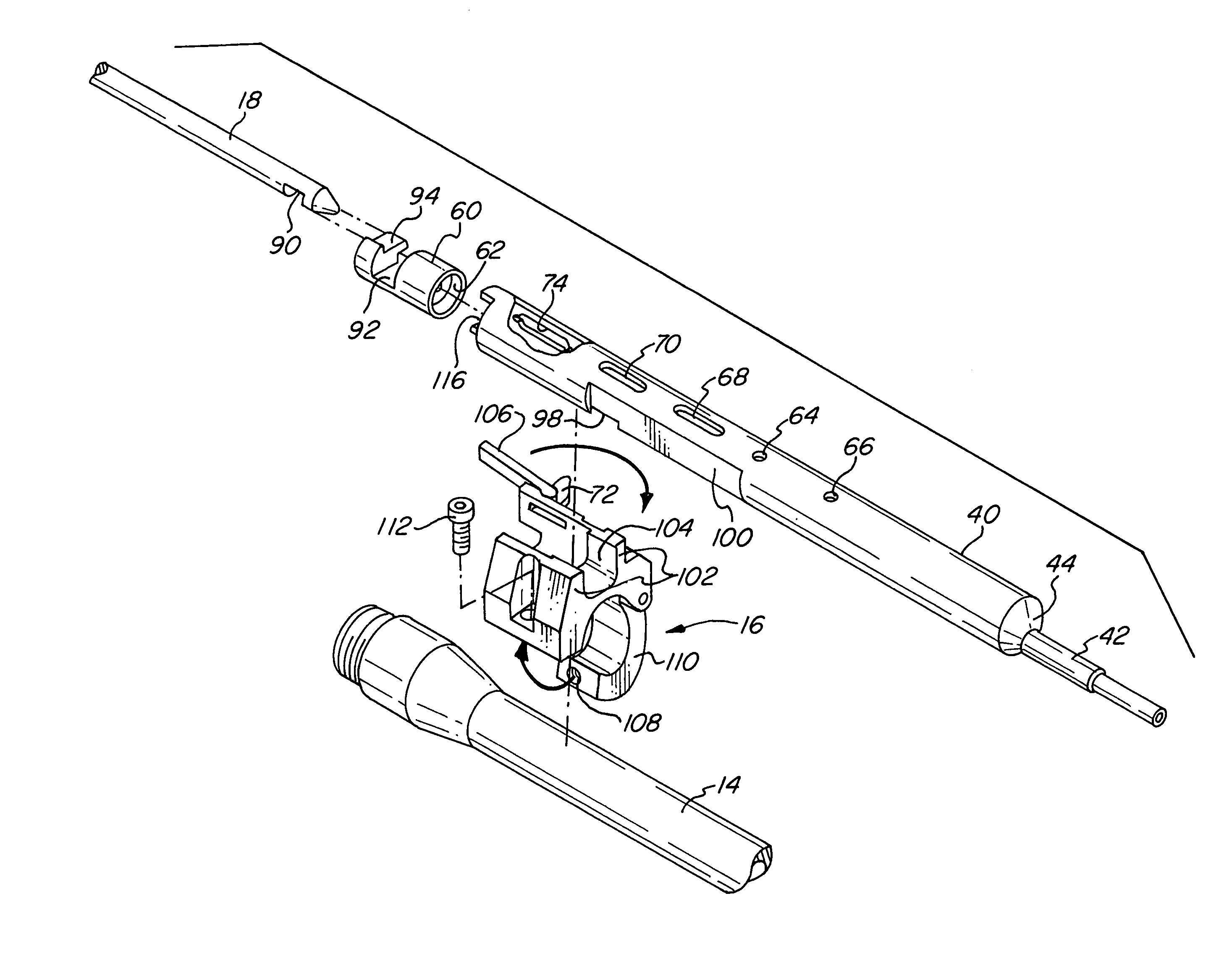 Gas tappet system for a rifle