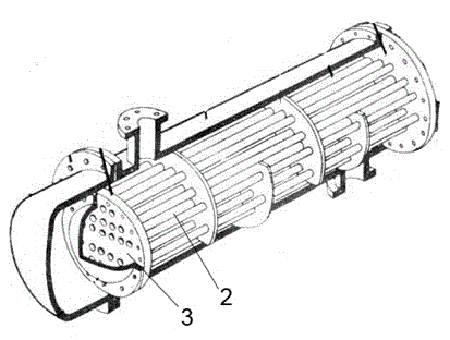 Process for machining heat exchange device of heat exchanger