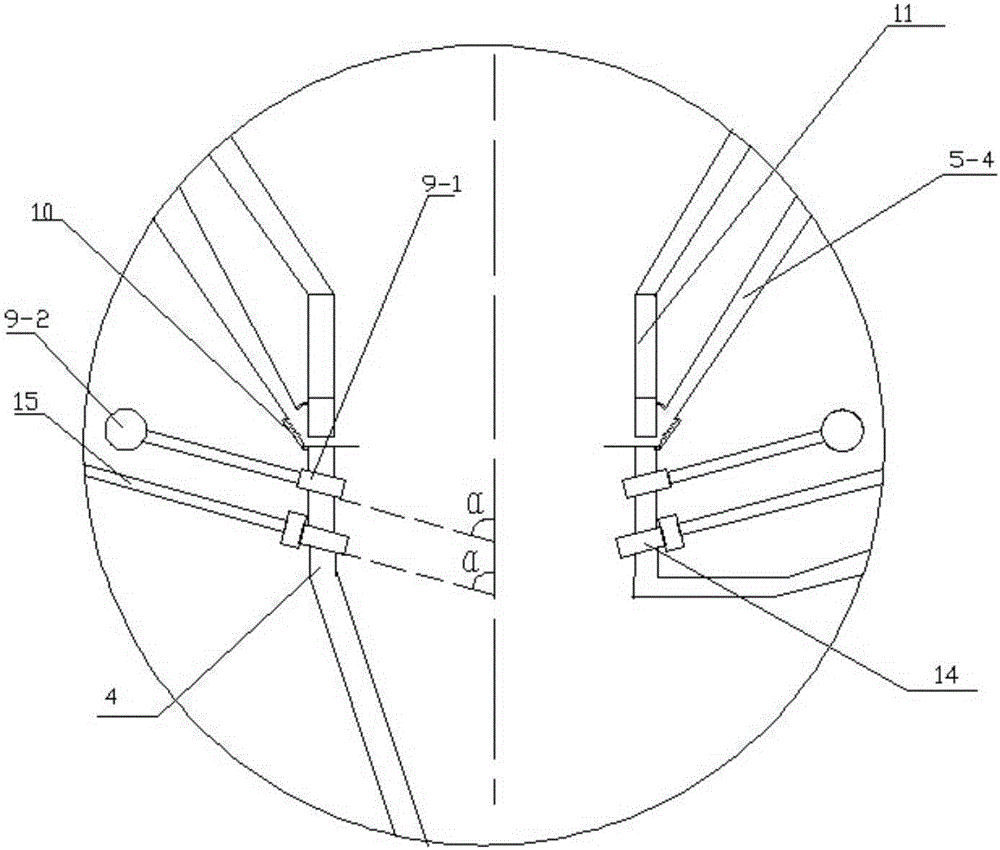 Special type catalytic reduction method composite denitration system