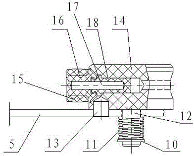 Waxing mechanism of rotor spinning machine