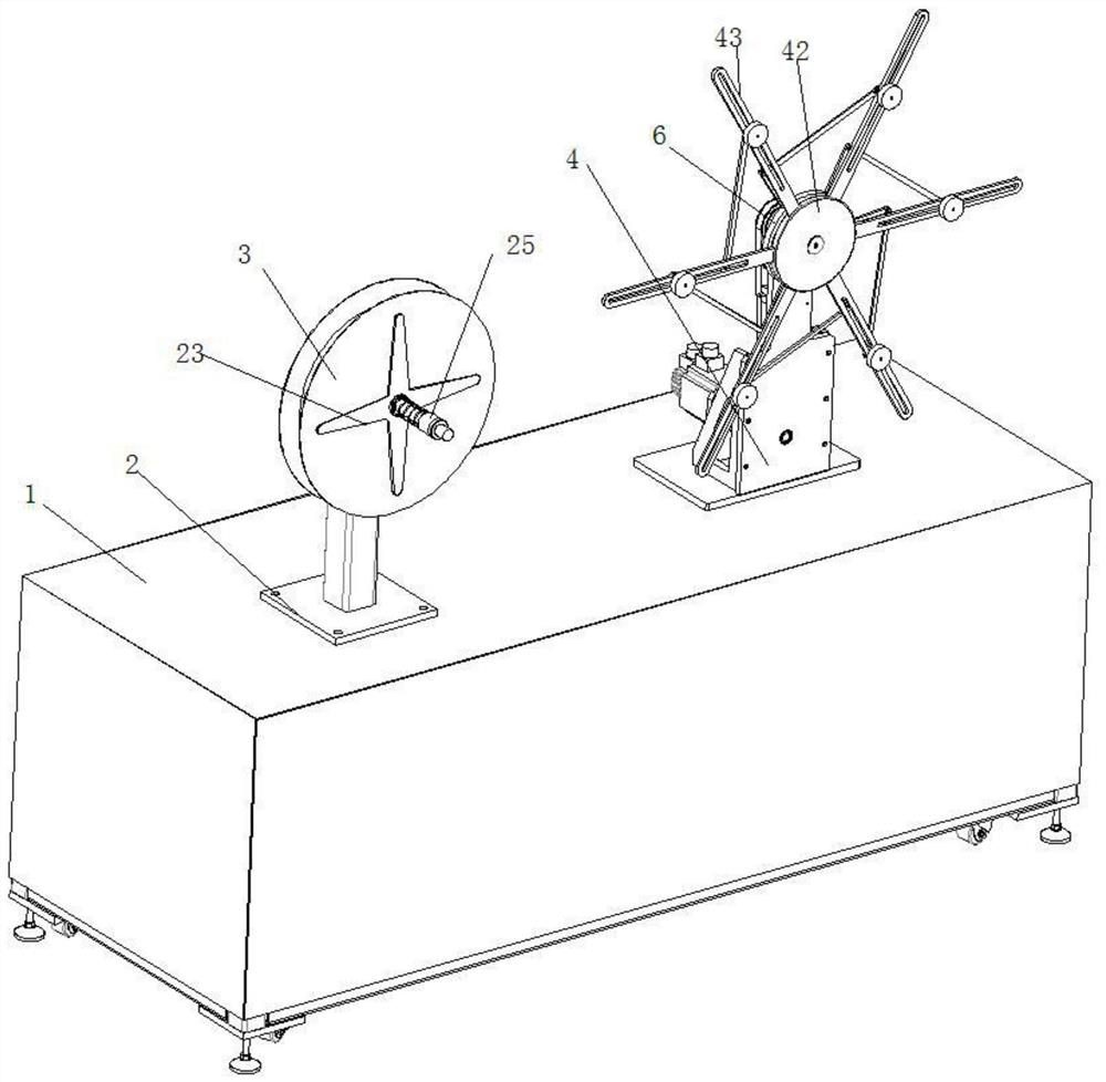 Optical fiber collecting device