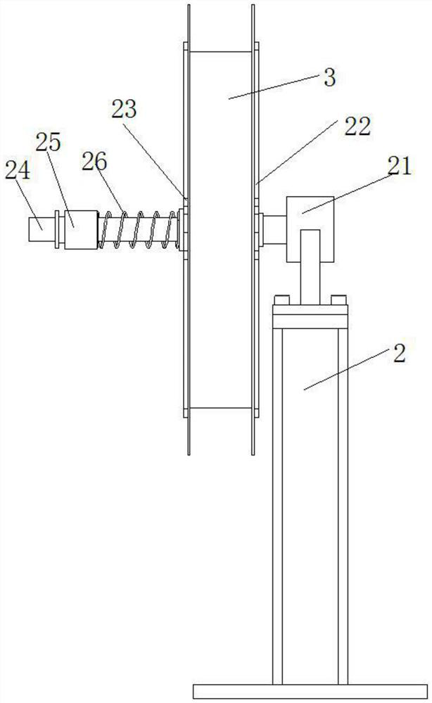 Optical fiber collecting device