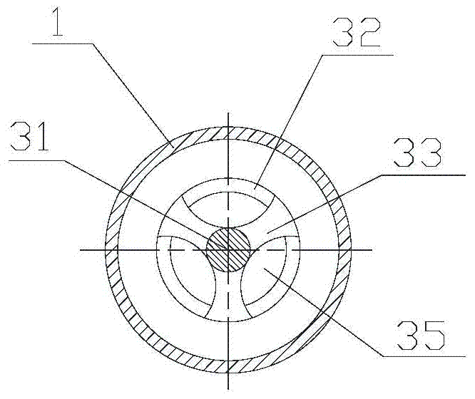 Jet device having storage chamber