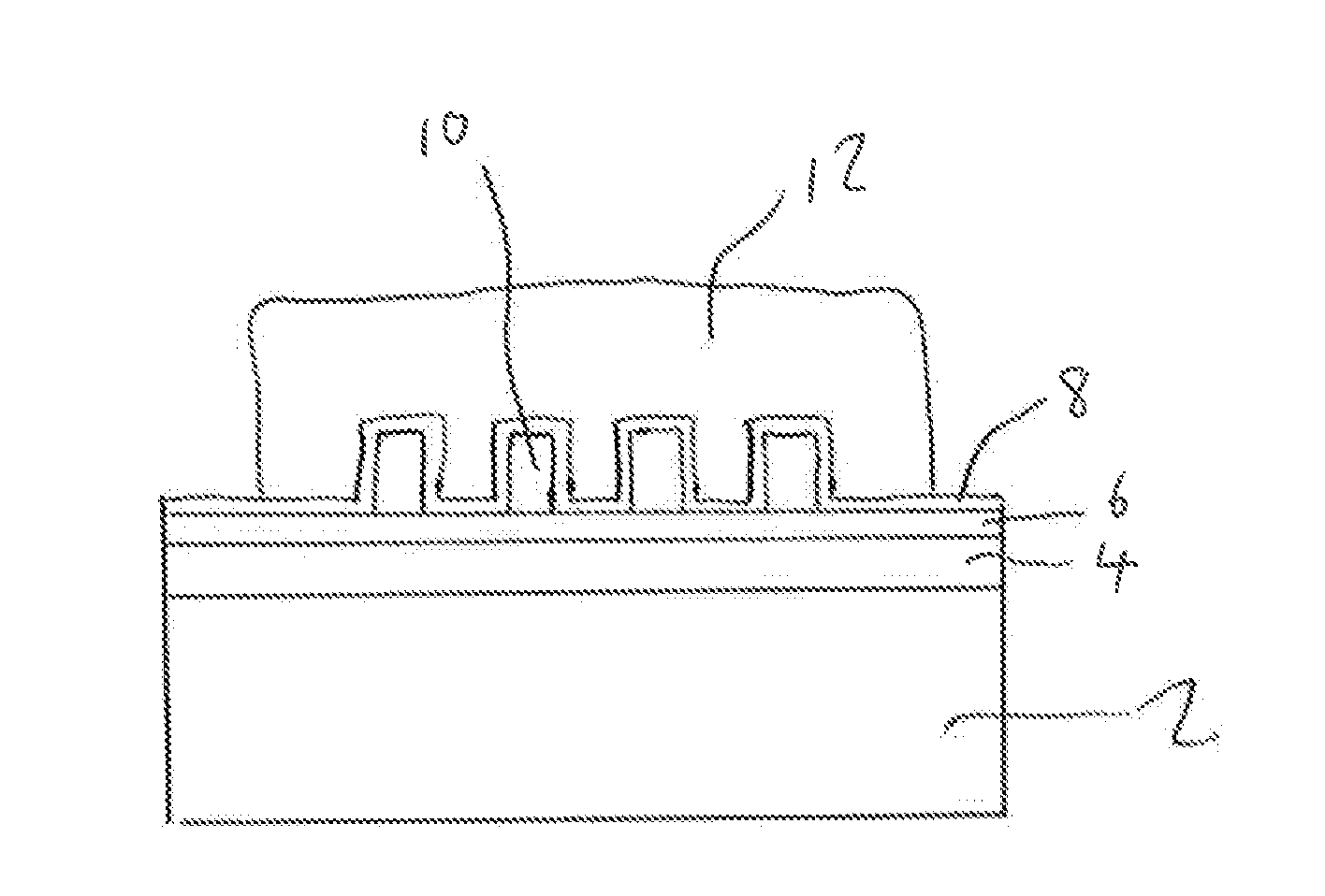 Integrated circuit comprising a gas sensor