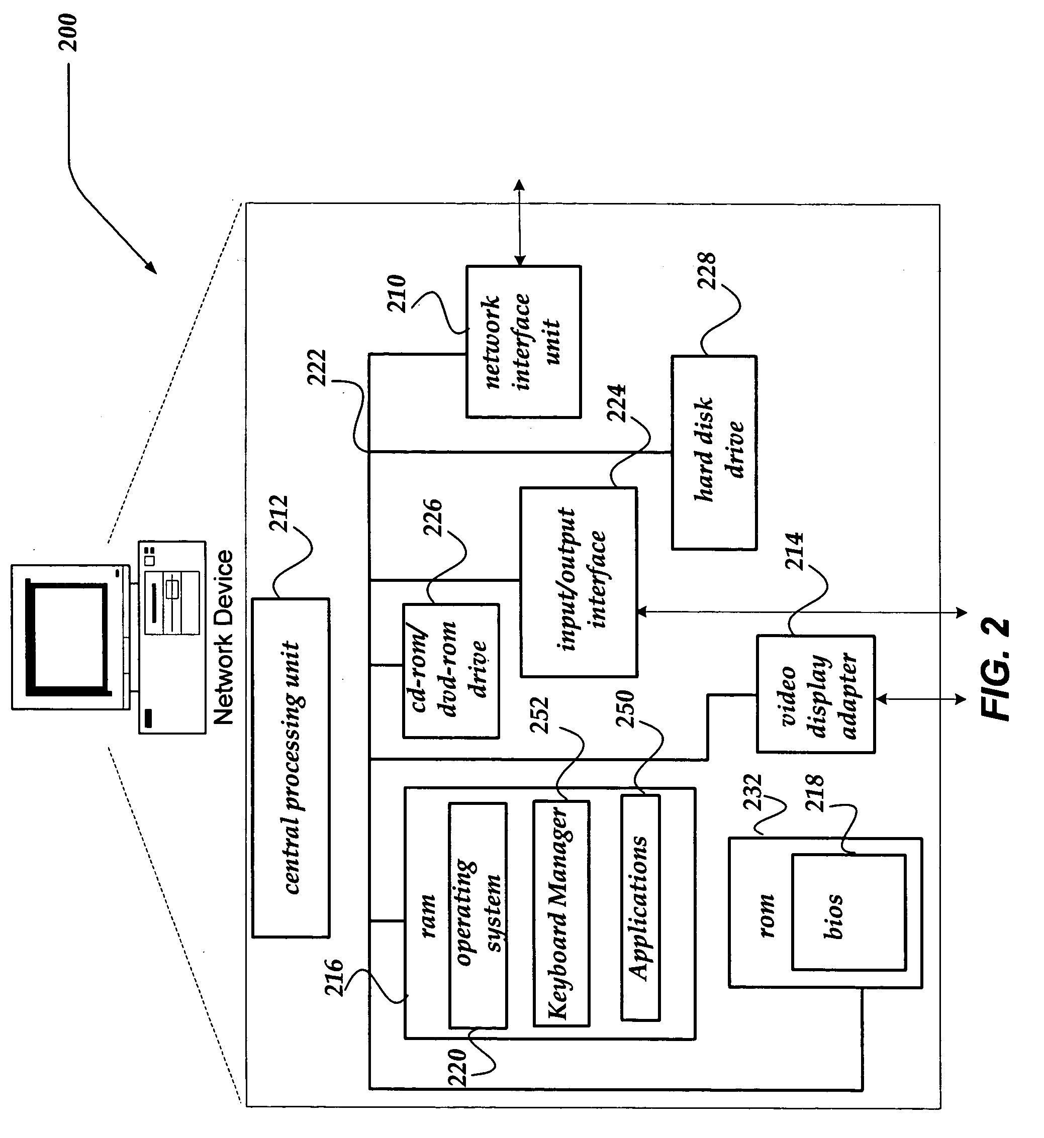 Method and apparatus for backlighting of a keyboard for use with a game device