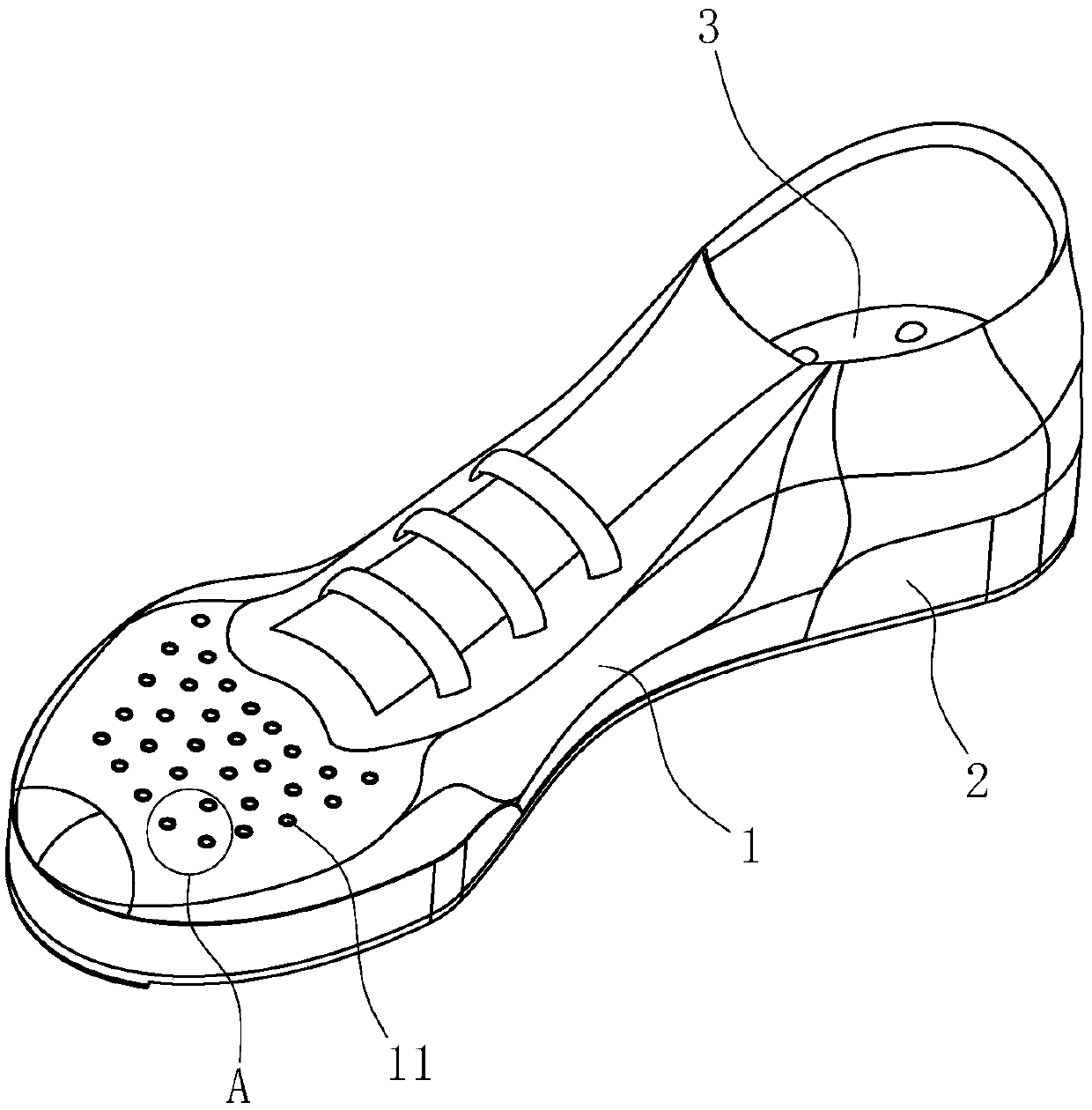 Self-adjusting breathable shoes