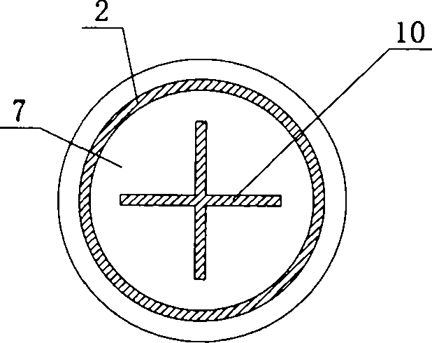 Agitating pot for ore dressing