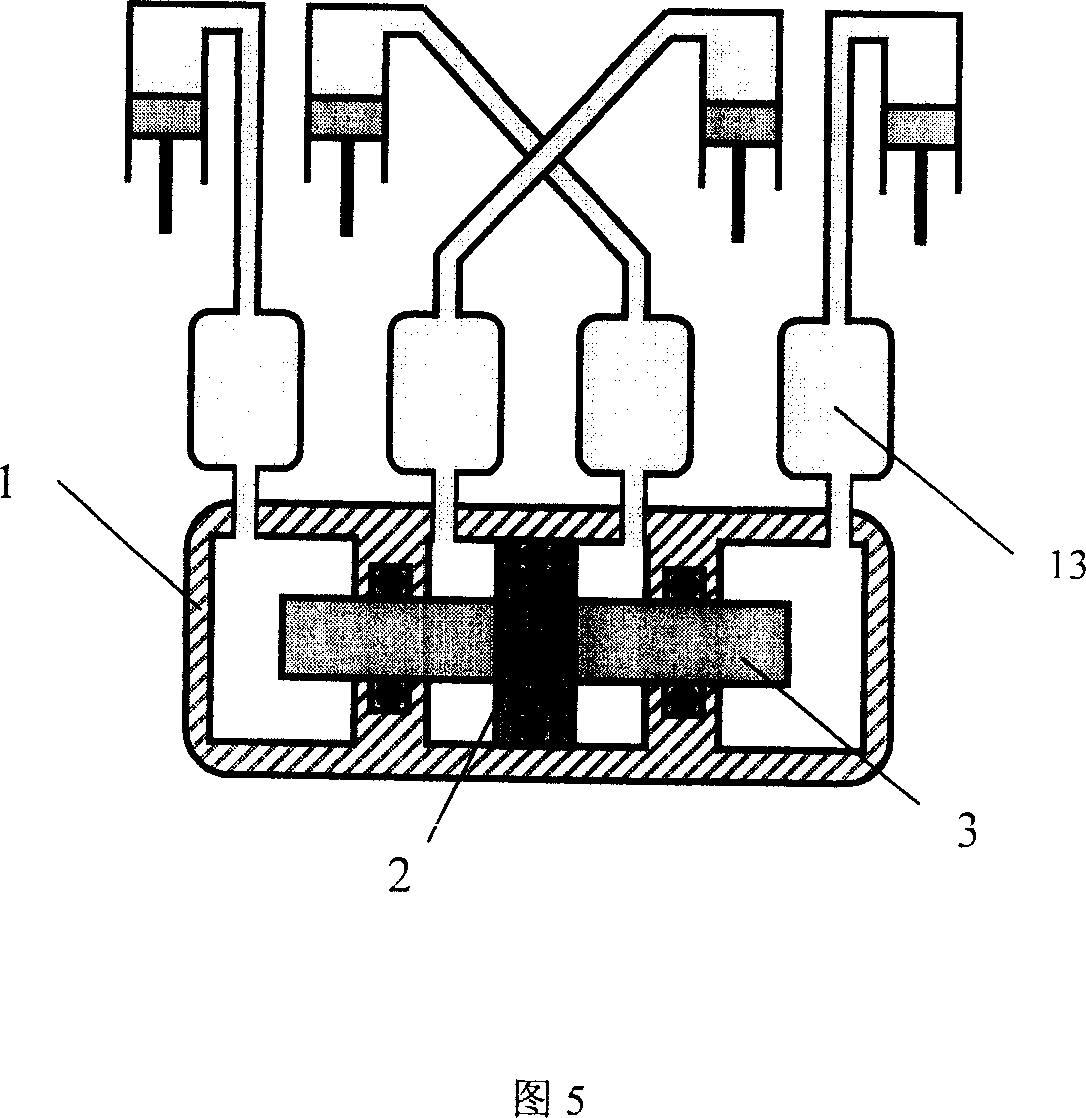 Hydraulic vehicle torsion eliminating suspension apparatus