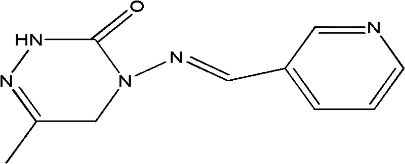 A kind of pymetrozine suspension concentrate and preparation method thereof