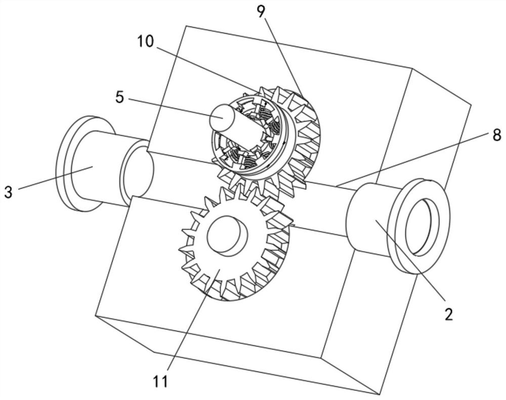 Hydraulic gear pump capable of efficiently damping