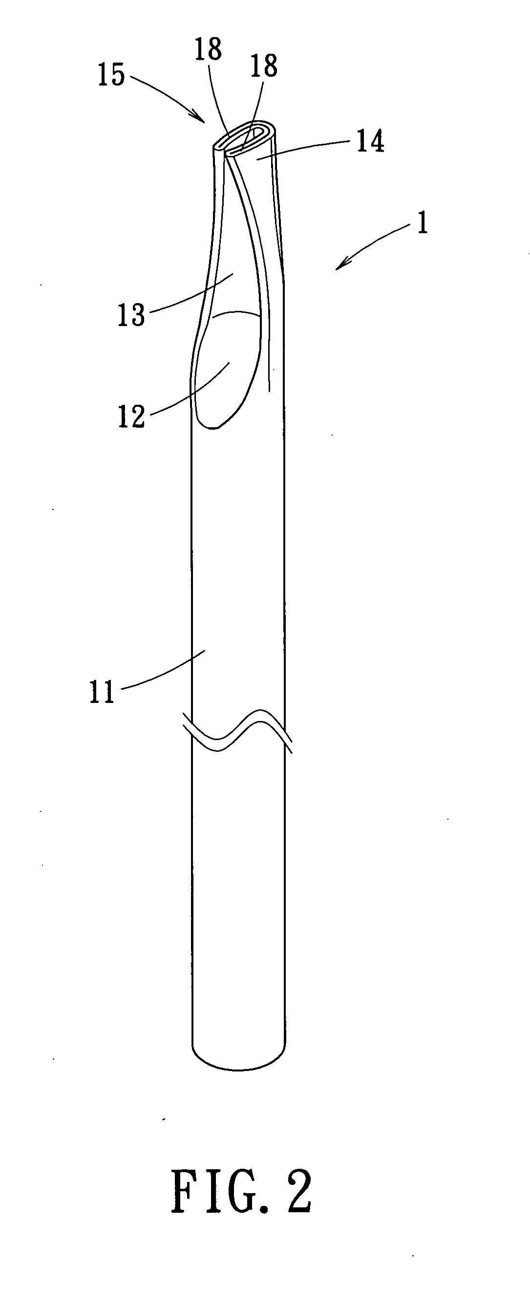 Circular tubular heat pipe having a sealed structure closing a distal opening thereof