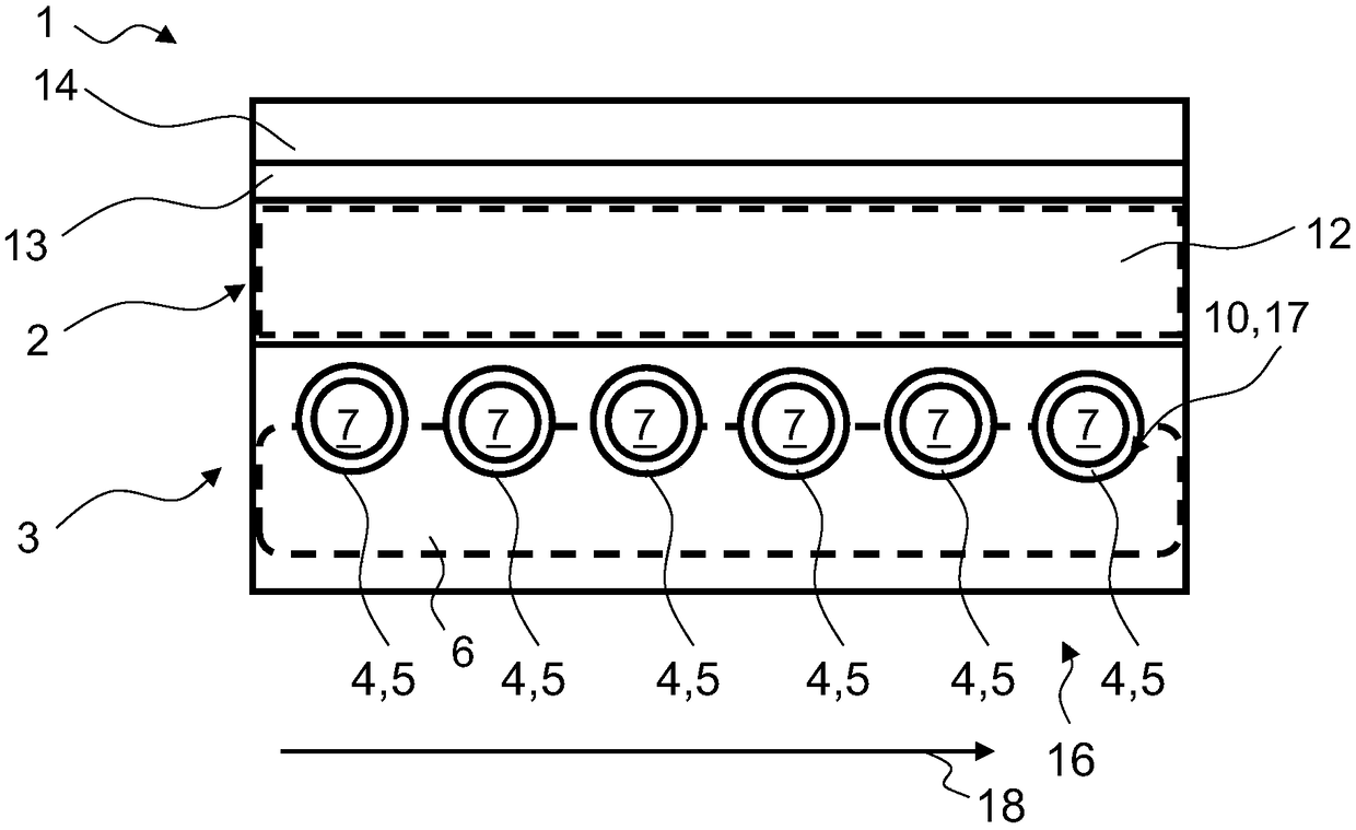 Structural component for motor vehicle having reinforcing element