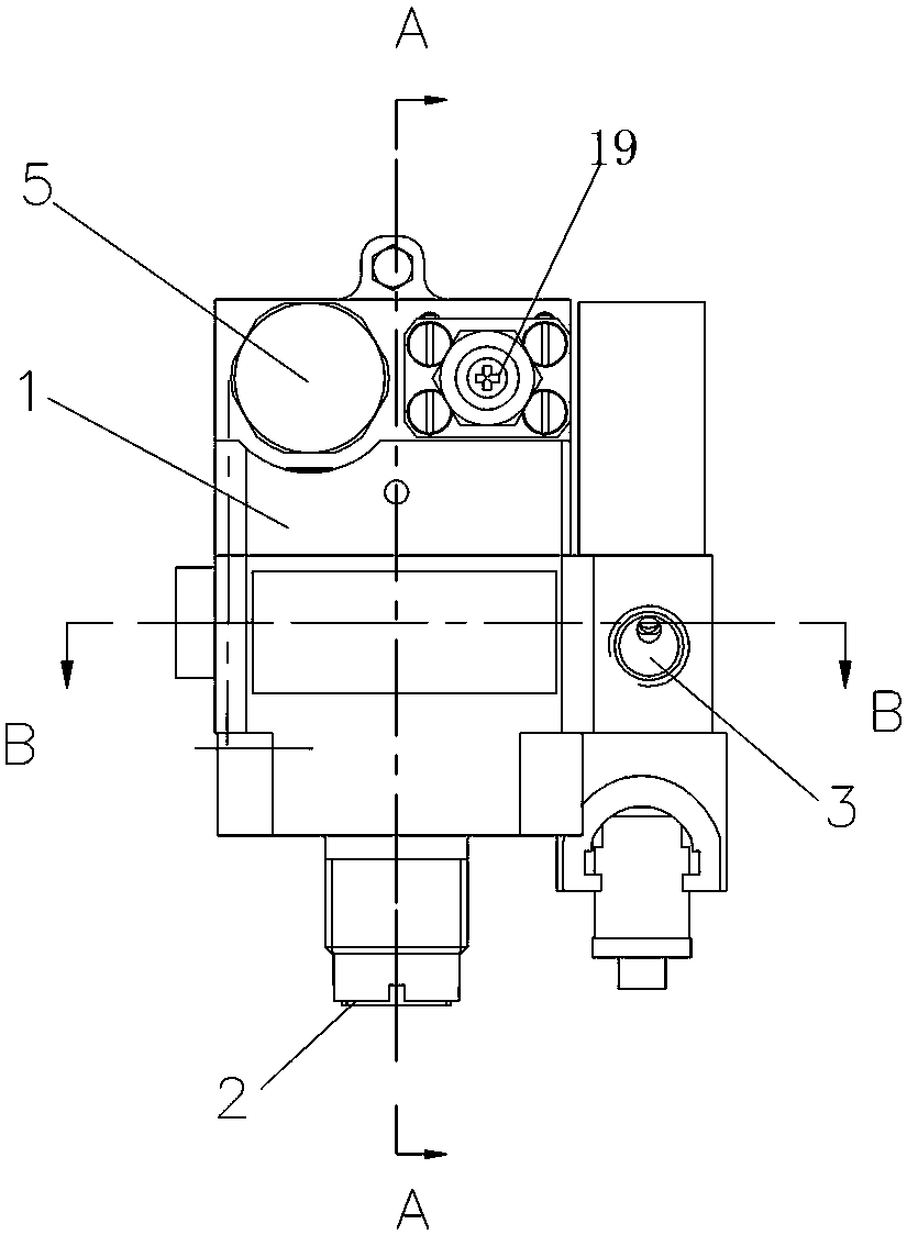 An emergency oxygen supply valve